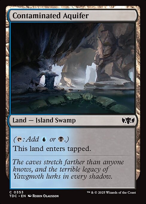 Contaminated Aquifer - Commander: Tarkir: Dragonstorm