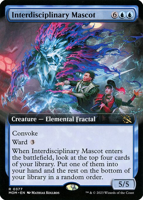 Interdisciplinary Mascot (Extended Art) - March of the Machine