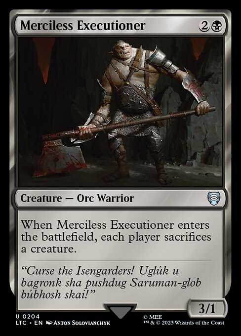 Merciless Executioner - Commander: The Lord of the Rings: Tales of Middle-earth