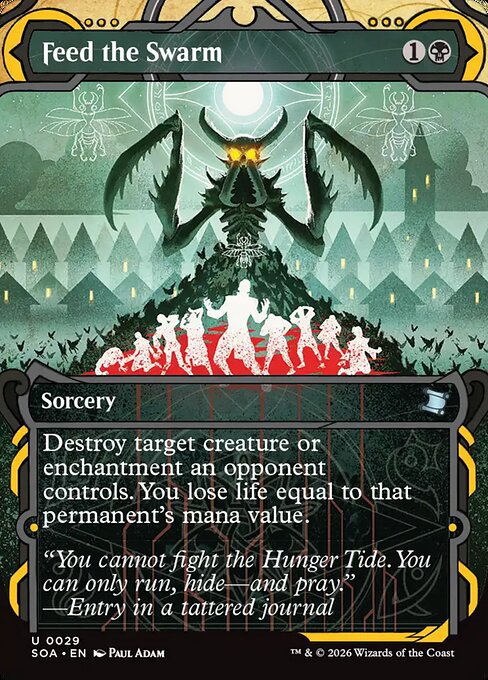 Feed the Swarm (Foil) - Secrets of Strixhaven: Mystical Archive