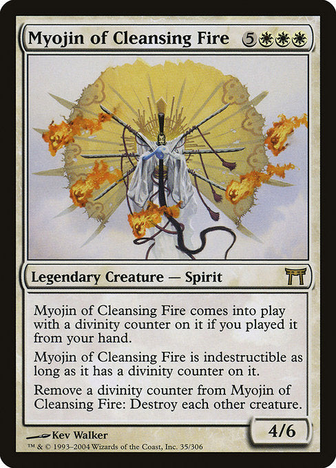 Myojin of Cleansing Fire - Champions of Kamigawa