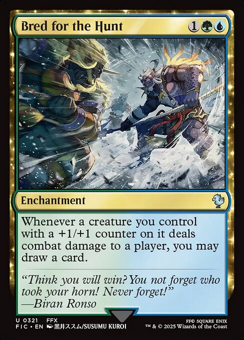 Bred for the Hunt - Commander: FINAL FANTASY