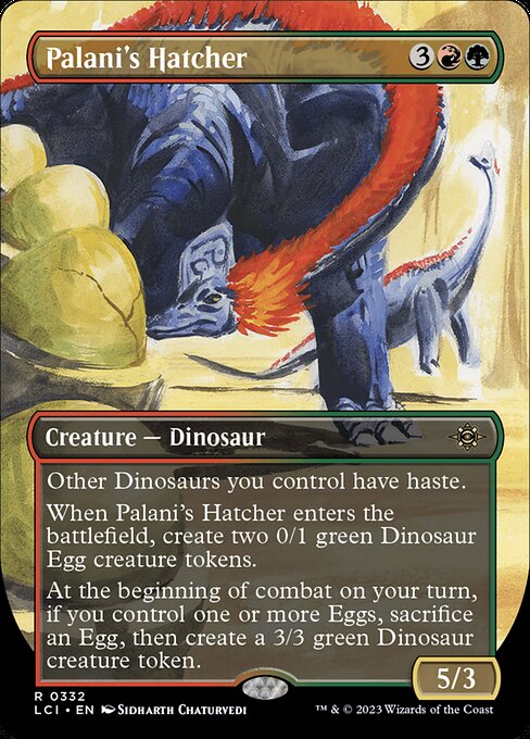 Palani's Hatcher (Borderless) - The Lost Caverns of Ixalan
