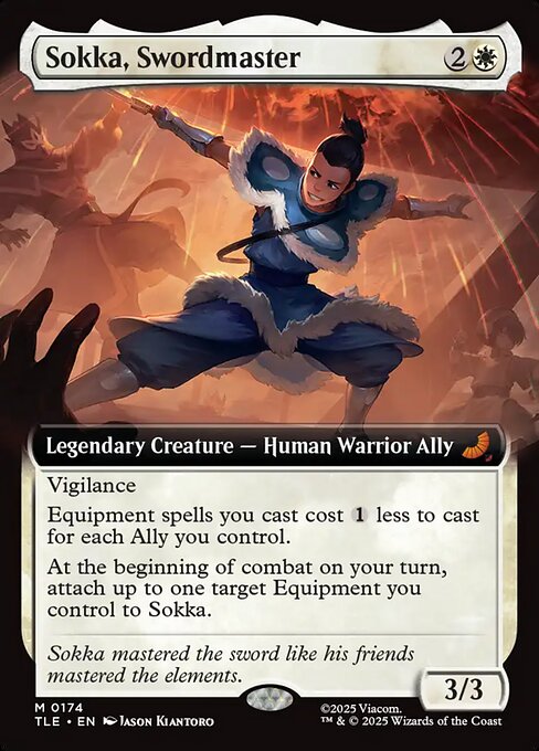 Sokka, Swordmaster (Extended Art) - Avatar: The Last Airbender: Eternal-Legal