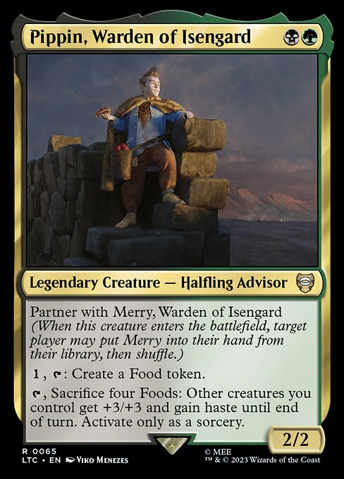 Pippin, Warden of Isengard - Commander: The Lord of the Rings: Tales of Middle-earth