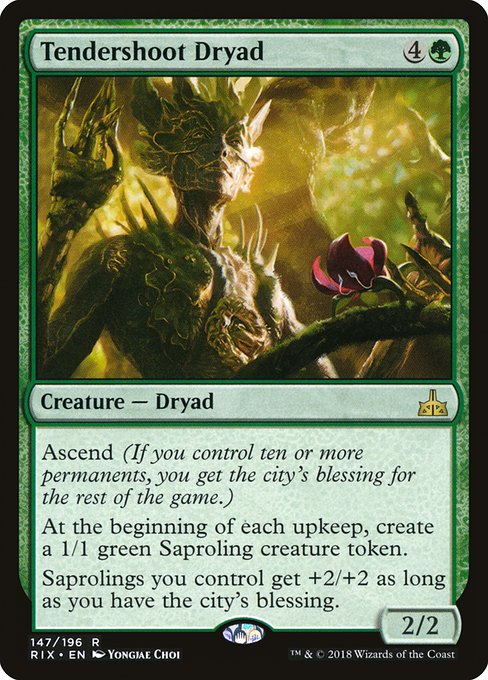 Tendershoot Dryad - Rivals of Ixalan