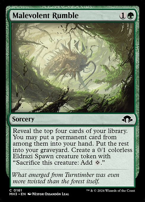 Malevolent Rumble (Foil) - Modern Horizons 3