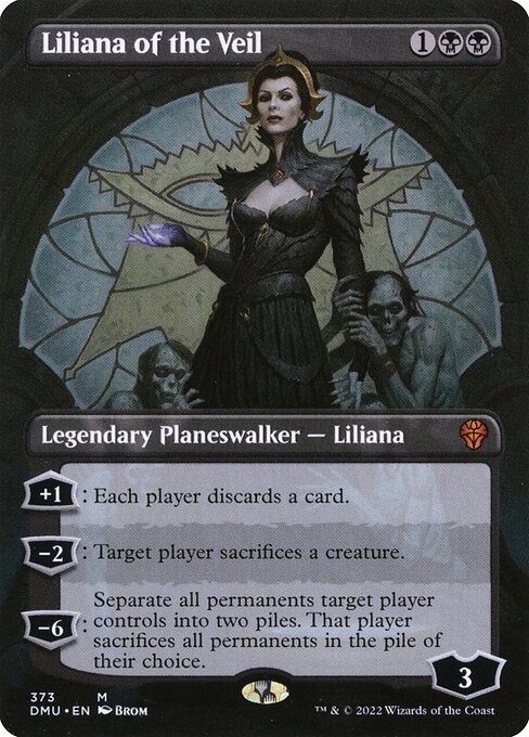 Liliana of the Veil (Borderless) - Dominaria United