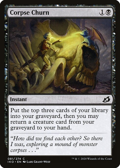 Corpse Churn (Foil) - Ikoria: Lair of Behemoths