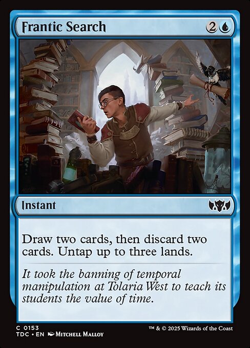 Frantic Search - Commander: Tarkir: Dragonstorm