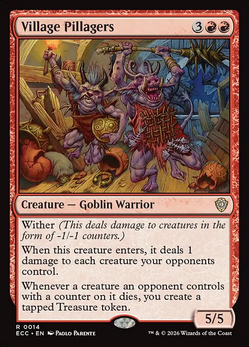Village Pillagers - Commander: Lorwyn Eclipsed