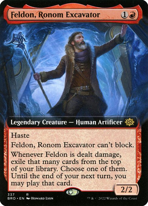 Feldon, Ronom Excavator (Foil) - The Brothers' War