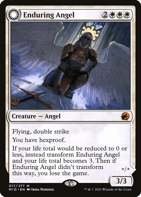 Enduring Angel (Foil) - Innistrad: Midnight Hunt