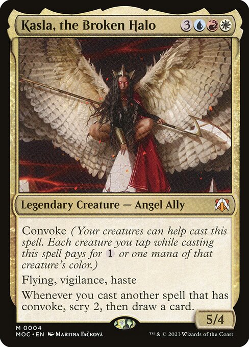 Kasla, the Broken Halo - Commander: March of the Machine