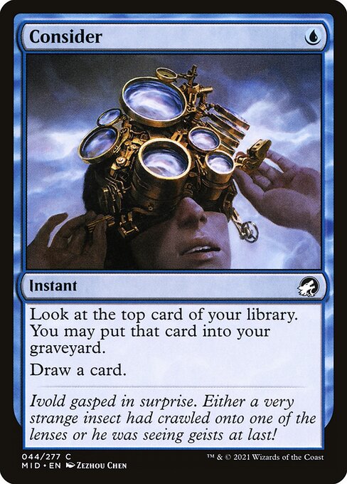 Consider (Foil) - Innistrad: Midnight Hunt