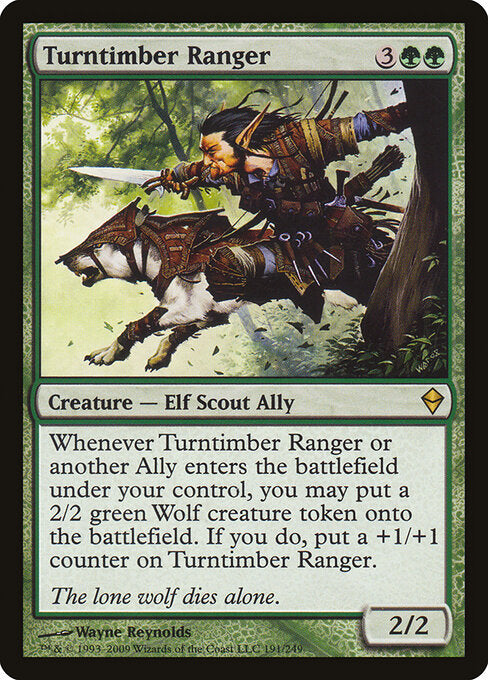 Turntimber Ranger (Foil) - Zendikar