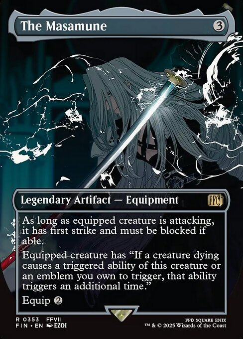 The Masamune (Borderless) (Foil) - FINAL FANTASY