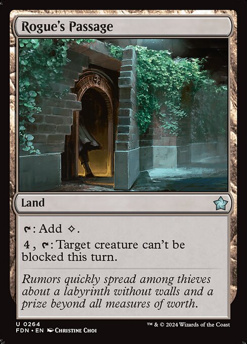 Rogue's Passage (Foil) - Foundations