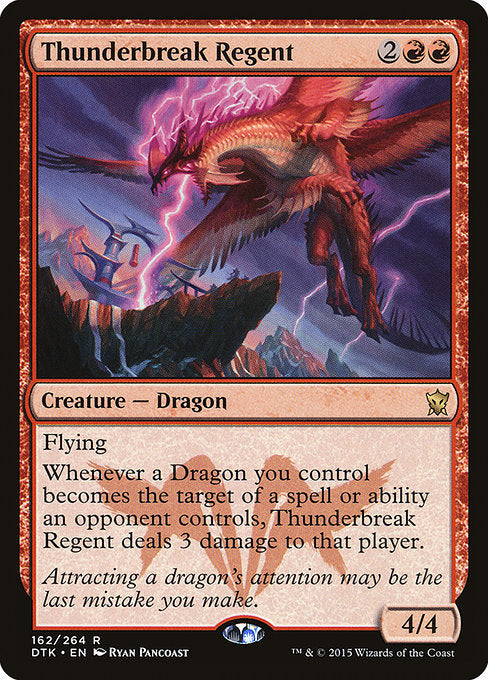 Thunderbreak Regent (Foil) - Dragons of Tarkir
