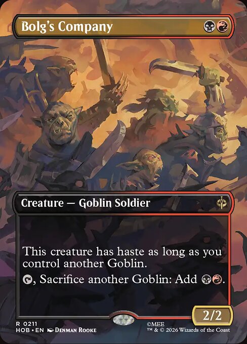 Bolg's Company (Borderless) - The Hobbit