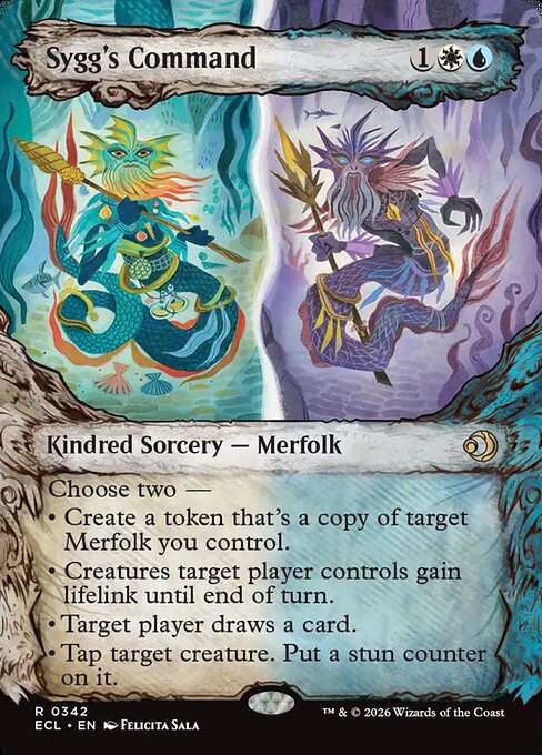 Sygg's Command (Showcase) (Foil) - Lorwyn Eclipsed