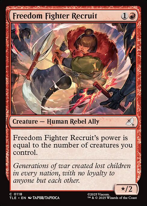 Freedom Fighter Recruit - Avatar: The Last Airbender: Eternal-Legal