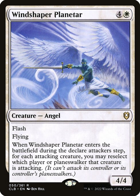 Windshaper Planetar (Foil) - Commander Legends: Battle for Baldur's Gate