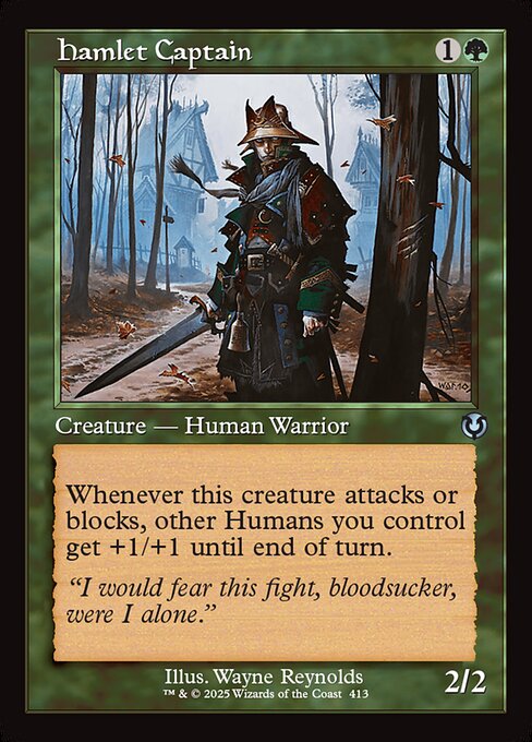 Hamlet Captain (Retro Frame) - Innistrad Remastered