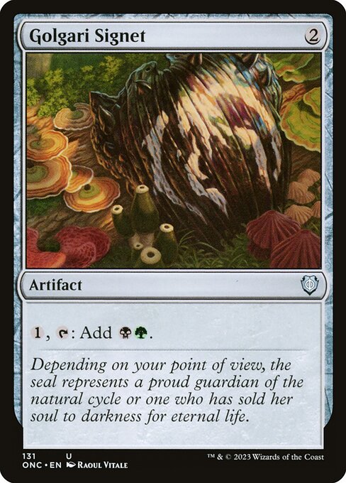 Golgari Signet - Commander: Phyrexia: All Will Be One