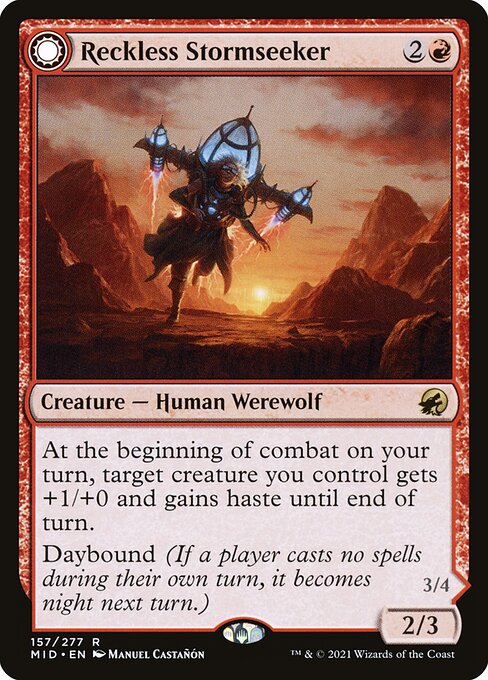 Reckless Stormseeker - Innistrad: Midnight Hunt