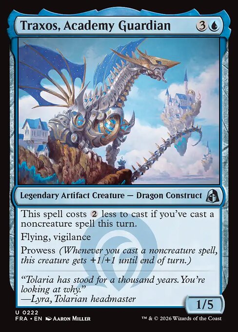 Traxos, Academy Guardian (Foil) - Reality Fracture