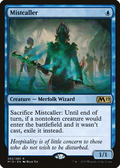 Mistcaller (Foil) - Core Set 2019