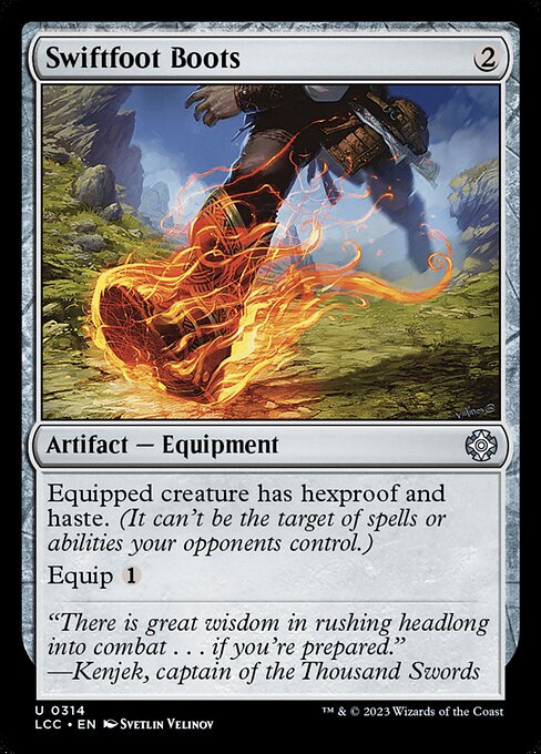 Swiftfoot Boots - Commander: The Lost Caverns of Ixalan