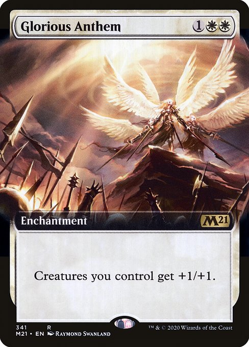 Glorious Anthem (Extended Art) - Core Set 2021
