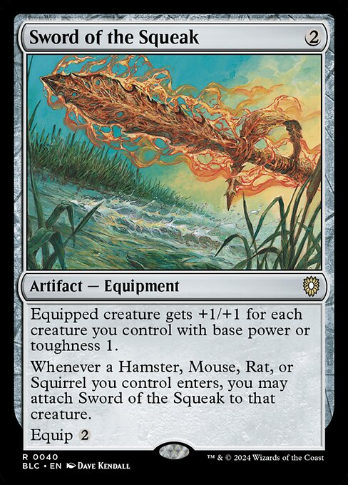 Sword of the Squeak - Commander: Bloomburrow