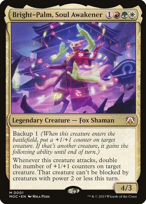 Bright-Palm, Soul Awakener - Commander: March of the Machine