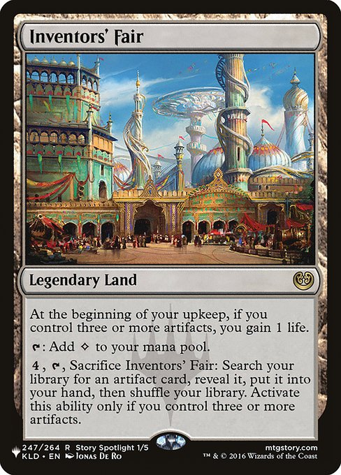 Inventors' Fair - The List Reprints