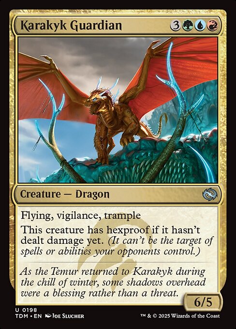 Karakyk Guardian (Foil) - Tarkir: Dragonstorm
