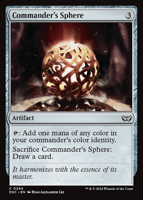Commander's Sphere - Commander: Duskmourn: House of Horror