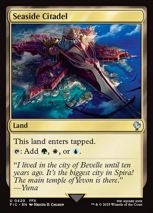 Seaside Citadel - Commander: FINAL FANTASY