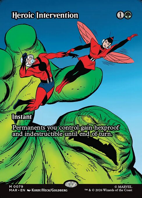 Heroic Intervention (0079) (Borderless) - Marvel Universe Eternal-Legal