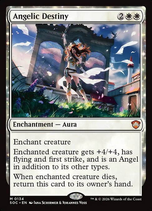 Angelic Destiny - Commander: Secrets of Strixhaven