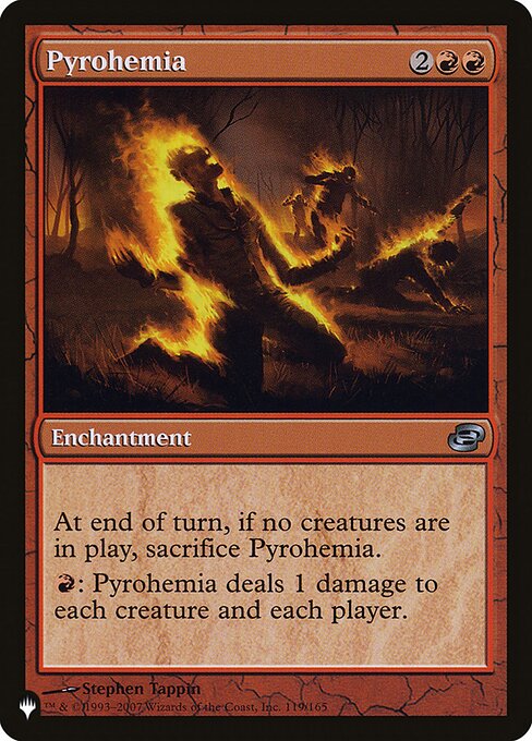 Pyrohemia - The List Reprints