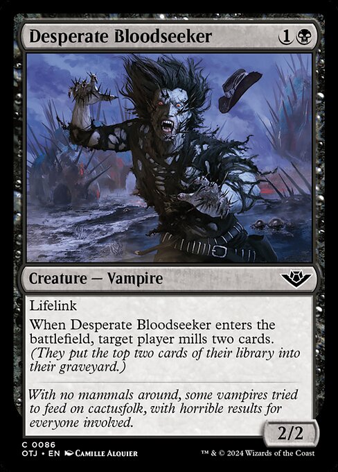 Desperate Bloodseeker - Outlaws of Thunder Junction