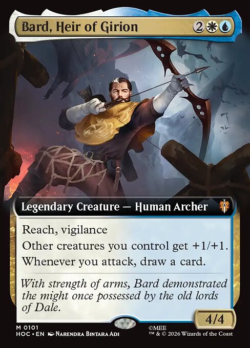 Bard, Heir of Girion (Extended Art) - The Hobbit: Eternal-Legal