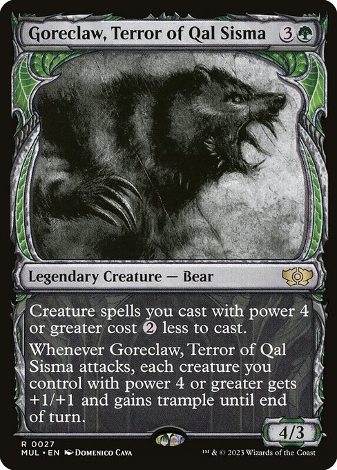 Goreclaw, Terror of Qal Sisma - March of the Machine: Multiverse Legends