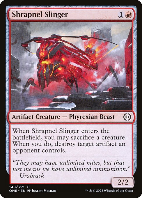 Shrapnel Slinger - Phyrexia: All Will Be One