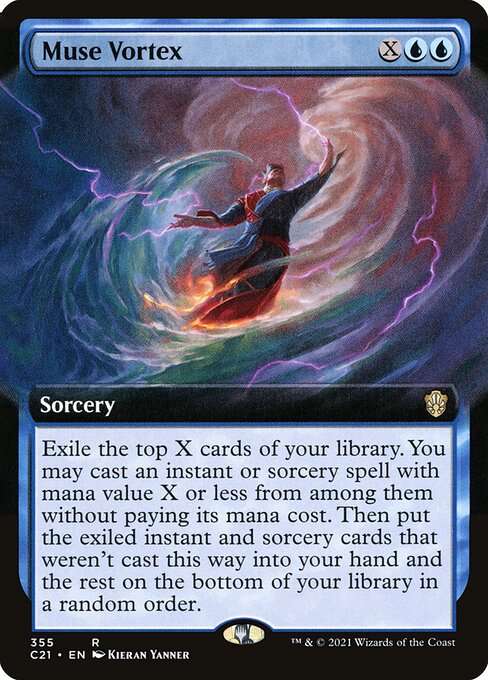 Muse Vortex (Extended Art) - Commander 2021