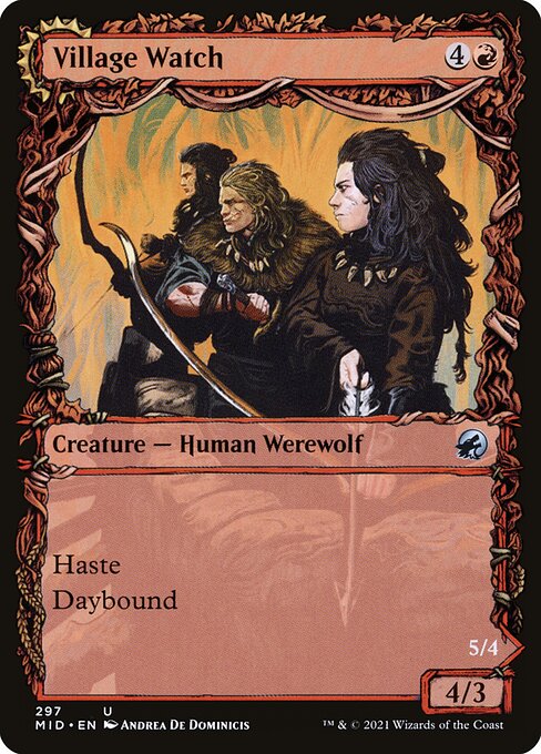Village Watch (Showcase) - Innistrad: Midnight Hunt