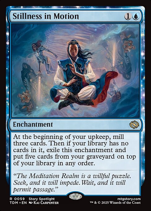 Stillness in Motion (Foil) - Tarkir: Dragonstorm